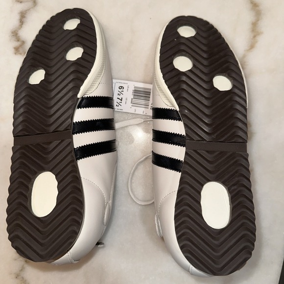 JQ5104 Adidas NWT Samba 62 Cloud White Core Black men’s Size 6.5 women’s 7.5 - Picture 7 of 10